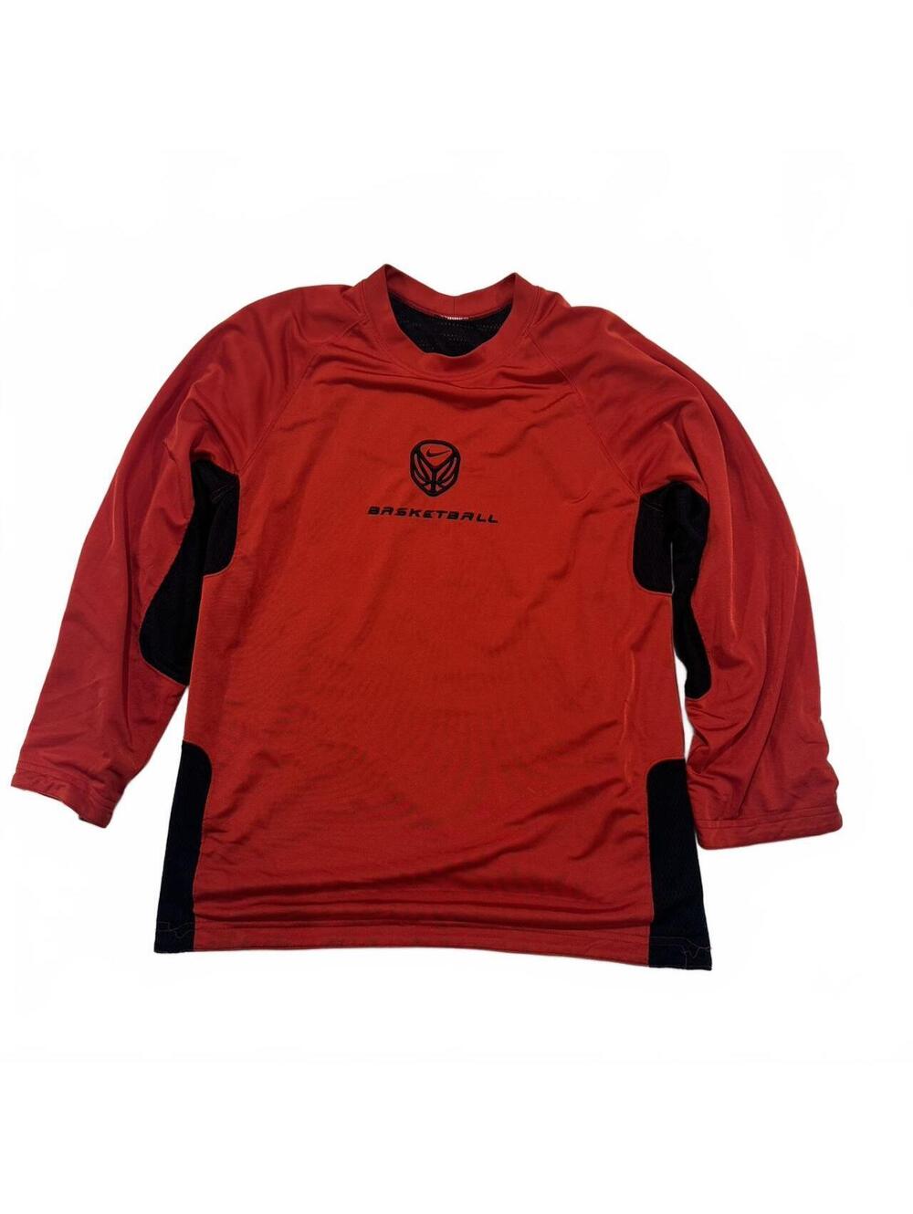 Vintage Nike Hoops Basketball Mesh long sleeve reversible
